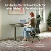 Desktronic HomeOne Elektrisch höhenverstellbarer Schreibtisch 160x80cm Grün/Schwarz mit Memory-Funktion, Anti-Kollisions Technologie, USB-A und USB-C-Ladeanschlüssen Bild 2