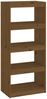 vidaXL Bücherregal/Raumteiler Honigbraun 60x30x135,5 cm Kiefernholz 808171 Bild 2