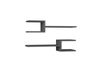Decortie Bücherregal Fork, Modernes Schwimmendes Regal Set, 75 x 19,6 x 18,2 cm Bild 1