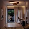 s.luce LED Wand- und Deckenlampe Plate Weiß 45x45cm Bild 4