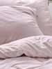 Irisette Easy Soft-Seersucker Bettwäsche 155x220 Melange rosa weiß 8514-60 Bild 5