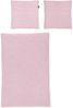 Irisette Easy Soft-Seersucker Bettwäsche 155x220 Melange rosa weiß 8514-60 Bild 4