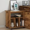 vidaXL Rollcontainer Altholz-Optik 60x45x60 cm Holzwerkstoff 856662 Bild 4