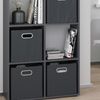 Raumteiler Scutum Grau 143 x 72 cm Vicco Bild 5