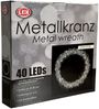 LED Hängekranz / Türkranz LED Kranz Tischkranz Ø30cm warmweiß Bild 2