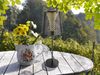 LED Solar Tischleuchte Metallgeflecht schwarz matt von Globo Bild 5