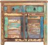 vidaXL Sideboard 70x35x65 cm Altholz Massiv 287490 Bild 3