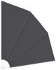 vidaXL Balkon Sichtschutz 210 x 210 cm Polyester Schwarz 42000935 Bild 5