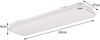 Flache LED Deckenleuchte BLANCA dimmbar, Neutralweiß, Breite 60cm Bild 3