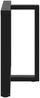 vidaXL Esstischbeine T-Form 2 Stk. Schwarz 100x35x(72-73) cm Stahl 4013068 Bild 4
