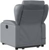 vidaXL Massagesessel mit Aufstehhilfe Grau Kunstleder 3204554 Bild 5