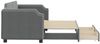 vidaXL Tagesbett Ausziehbar mit Schubladen Dunkelgrau 80x200 cm Stoff 3197666 Bild 4