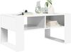 vidaXL Couchtisch mit Speicher Weiß 92 x 53 x 45 cm Holzwerkstoff 8000092 Bild 3