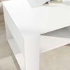 vidaXL Couchtisch mit Speicher Weiß 92 x 53 x 45 cm Holzwerkstoff 8000092 Bild 4