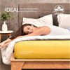 leevitex® Spannbettlaken Spannbettlaken Boxspringbett & Wasserbett Spannbettlaken 150 g/m², Gummizug: rundum, Mako-Baumwolle, ÖkoTex, 180x200 – 200x220 cm + 40 cm Steg Bild 3