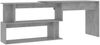 vidaXL Eckschreibtisch Betongrau 200x50x76 cm Holzwerkstoff 801102 Bild 2