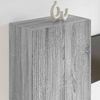 vidaXL TV-Wandschrank Graues Sonoma 59,5 x 31 x 100 cm Holzwerkstoff 892375 Bild 4
