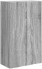 vidaXL TV-Wandschrank Graues Sonoma 59,5 x 31 x 100 cm Holzwerkstoff 892375 Bild 2