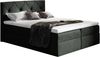 99rooms Arian Boxspringbett Strukturstoff 180x200 cm Schwarz Bild 3