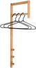 Wandgarderobe >Trento< in Hellbraun, Bambus - 3x82x30cm (BxHxT) Bild 3
