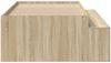 vidaXL Bettrahmen mit Speicher Sonoma-Eiche 90 x 190 cm Holzwerkstoff 3335207 Bild 5