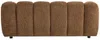 Vente-unique - NELIMAR Sofa Stoff Braun - B 96 cm x H 73 cm x L 189 cm Bild 4