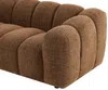 Vente-unique - NELIMAR Sofa Stoff Braun - B 96 cm x H 73 cm x L 189 cm Bild 5