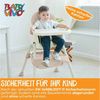 Baby Vivo 'Oscar' Design 2in1 Kinderhochstuhl pink Bild 2