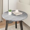 vidaXL Tischplatte Grau Sonoma Ø 50 x 1,5 cm Holzwerkstoff 880397 Bild 4