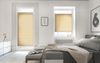 Lichtblick Sonnenschutzsysteme GmbH Thermo-Plissee Ljungby 105 cm x 130 cm (BxL) Beige Tageslicht mit Hitzeschutz; einfache Installation mit Klemmträgern; verspannt Bild 2