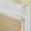 Lichtblick Sonnenschutzsysteme GmbH Thermo-Plissee Ljungby 105 cm x 130 cm (BxL) Beige Tageslicht mit Hitzeschutz; einfache Installation mit Klemmträgern; verspannt Bild 3