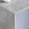 vidaXL Wandtisch Beton Grau 100 x 45 x 30 cm Holzwerkstoff 891403 Bild 4