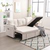 LVHOM Ecksofa mit Schlaffunktion L-Form, Sofa mit Bettkasten, Wohnzimmersofa mit Seitentasche, Couch Samtstoff, Bettsofa, 3 Sitzer Bild 5