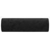 vidaXL Zierkissen 2 Stk. Schwarz Ø15x50 cm Samt 349514 Bild 4