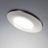 B.K.Licht LED Einbaustrahler 5er SET dimmbar Bad-Einbauleuchten IP44 75mm ultra-flach - 20-04-05-S, LED fest integriert, Warmweiß, 3000K Einbauspots Rund Badezimmer 5,5W 470lm Leuchtmittel matt-Nickel Bild 4