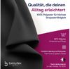 Beautex Verdunkelungsvorhang Verdunkelungsgardine Ösen Vorhang blickdicht abdunkelnd, Ösen (1 St), verdunkelnd Bild 2