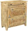 FRIGO Schuhschrank Mangoholz Natur Bild 3