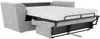 Vente-unique - RIZORA Sofa Stoff Grau - B 223 cm96 cm x H 88 cm x L 210 cm Bild 5