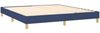 Boxspringbett Blau 160x200 cm Stoff [3120628] Bild 4