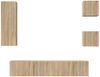5-tlg. TV-Schrank-Set Sonoma-Eiche Holzwerkstoff [3114440] Bild 2