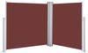 vidaXL Ausziehbare Seitenmarkise Braun 100 x 600 cm 48445 Bild 2