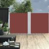 vidaXL Ausziehbare Seitenmarkise Braun 100 x 600 cm 48445 Bild 3