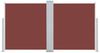 vidaXL Ausziehbare Seitenmarkise Braun 100 x 600 cm 48445 Bild 4