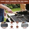 eluno Grillbürste, Edelstahl mit Bambusgriff, ca. 7x40 cm (B/H) Bild 2