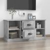 vidaXL TV-Schrank Betongrau 99,5x35,5x48 cm Holzwerkstoff 816276 Bild 3