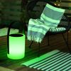 RGB LED Solarleuchte, Fernbedienung, Farbwechsel, H 34 cm Bild 4