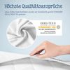 Julius Zöllner Spannbettlaken Jersey weiß, 40x90 cm Bild 5