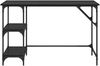 vidaXL Schreibtisch Schwarz Eichen-Optik 120 x 50 x 75 cm 883034 Bild 5