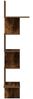 vidaXL Wand-Eckregal Räuchereiche 32x32x127,5 cm Holzwerkstoff 860521 Bild 5
