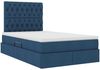 vidaXL Aufbewahrungsbett mit Matratze Blau 120 x 200 cm Polyester 3371840 Bild 5